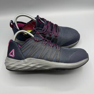 Reebok Women's Navy and Pink Athletic Shoes